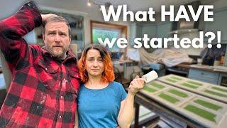 We Regret Starting This Project - Renovating Our 1840s Cottage Kitchen On A Tiny Budget - Ep124