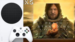 Death Stranding Directors Cut СИМУЛЯТОР КУРЬЕРА Xbox Series S 1440p 60 FPS 1080p 60 FPS