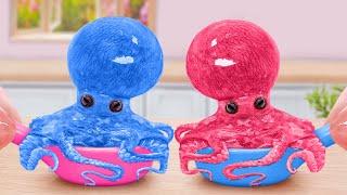 Cook With Tralalero Tralala  Miniature Stir Fried Octopus Sweet and Sour  Mina Mini Kitchen