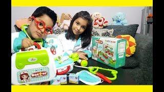 Haiqa Unbox and PRETEND PLAY with Doctor Set By INNOCHEER