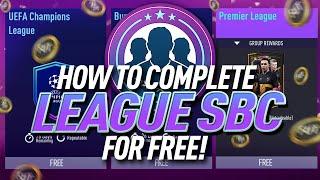 HOW TO DO LEAGUE SBC METHOD FOR FREE ON FIFA 21!  *STEP BY STEP TUTORIAL*