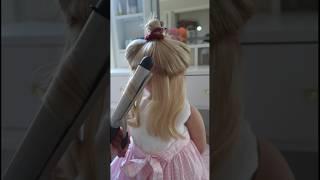 Curling My Reborn Toddler’s hair #shorts #reborntoddler #rebornroleplay