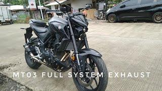 MT03 FULL SYSTEM EXHAUST // SC PROJECT CANISTER