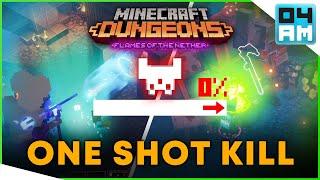 NEW ONE HIT KILL GUIDE - Destroy ANY Boss & Ancient Mob With One Shot in Minecraft Dungeons