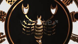 3D Zodiac Sign - Scorpio | Motion Graphics - Envato elements