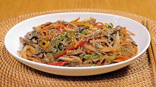 Japchae | Japchae Recipe | Korean food