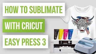  How to Sublimate With Cricut Easy Press 3