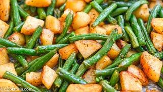 Roasted Green Beans and Potatoes