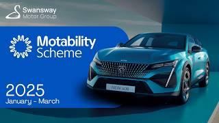 Q1 2025  Swansway Peugeot Motability Range & Price List #Swansway #Motability