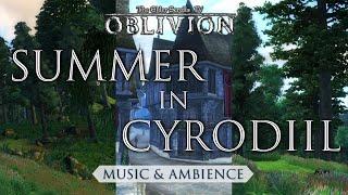 Summer in Cyrodiil | Peaceful Forest Oblivion Music & Ambience | 3 Hours