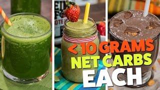 3 QUICK LOW CALORIE & CARB DRINK RECIPES!