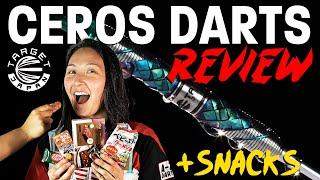 CEROS Darts Review & SNACKS from Target Japan!
