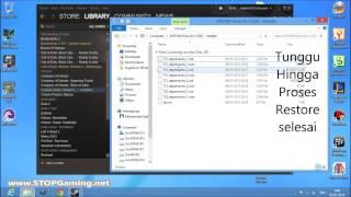 Cara Restore Game di Steam
