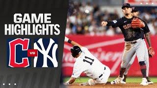 Guardians vs. Yankees Game Highlights (8/20/24) | MLB Highlights