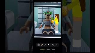 SiwaGirl AND JennaGirl Pineapple! ROBLOX #SHORTS #ANIMATION