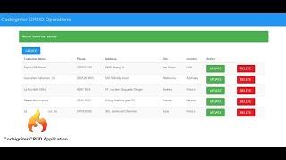 CodeIgniter Crash Tutorial Part: 4 Add, Edit and Delete