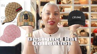 My Luxury Designer Hat Collection| Burberry,Fendi,Gucci And More | Sydney White