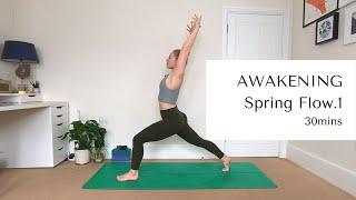 AWAKENING || Spring Flow.1 (hands up & hamstrings) || KATIE SILVER