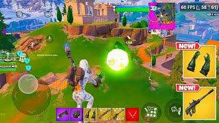 Samsung S23 Ultra 60 FPS Fortnite Mobile Gameplay *70 Elim With Mythic Weapon, EMMA FROST CHAPTER 5*