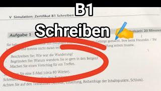 B1 Deutsch Schreiben/B1 Deutschkurs