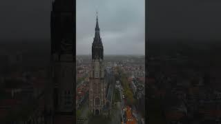 Orbit around Church with DJI Mini 3 Pro #shorts