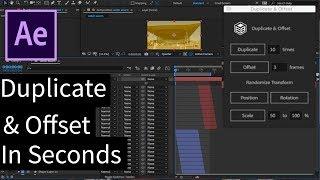 THE SECRET to duplication in SECONDS (After Effects)