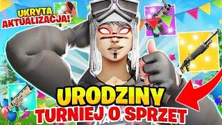 LIVE URODZINOWY | Nowa AKTUALIZACJA | Top Model / Customy | Challenge w Fortnite