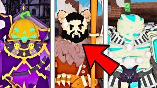 BUYING these HALLOWEEN KIT SKINS is CHEATING! (Roblox Bedwars)