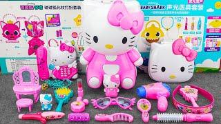 154 Minutes SANRIO Makeup Play Set, Satisfying Unboxing ASMR Hello Kitty Toys  Tin ASMR Tin