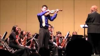 Miles Chan - Paganini Violin Concerto No. 1, Mov. 1, Part 2