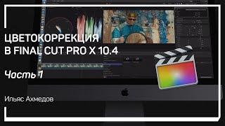 Теория цвета. Цветокоррекция в Final Cut Pro X 10.4. Ильяс Ахмедов