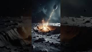 HOW DOES THE  MOON HAVE CRATERS?#motivation #facts #universe #space