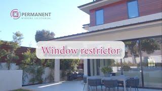 Permanent Windows Solutions Window restrictor