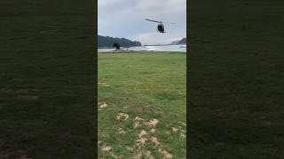 Bell 212 Landing To Remote Area #trending #shorts #bellhelicopter #srilanka