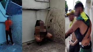 CCTV Captures Dozens of Carnivalgoers Urinating in Small Courtyard (Video) Ikko News