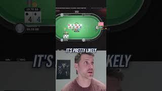 Flopped set vs recreational player #poker #onlinepoker #coinpoker #cgwc