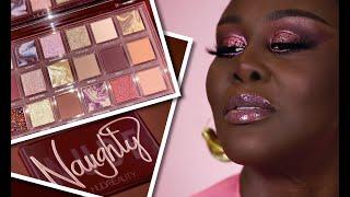 Huda Beauty Naughty Eyeshadow Palette Review, Demo + First Impressions! | Fumi Desalu-Vold