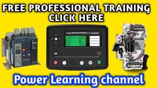 DSE 8610 Ready to synchronizing generators tutorial with real panel | Power learning channel