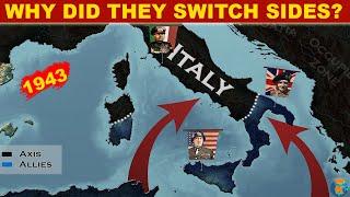 Why did Italy switch sides in WW2?