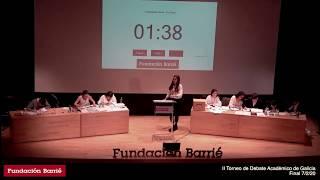 Final II Torneo de Debate Académico de Galicia