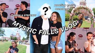 MYSTIC FALLS VLOG | meeting the cast of vampire diaries