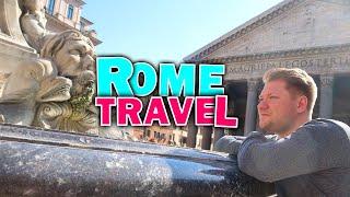 Rome on a Budget Travel Vlog: Cheap Things To Do in Rome Italy