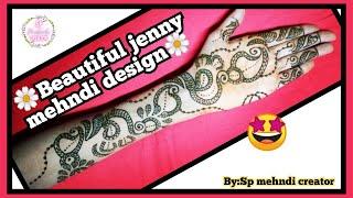  New Beautiful Jenny mehndi design 2021