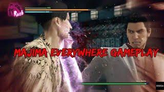 Yakuza Kiwami - Majima everywhere (EX hard) Gameplay