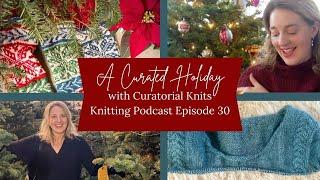 Joyful and Festive Knits! Petite Knit Cloud Sweater, Holiday Colorwork + My Favorite Knitting Pods