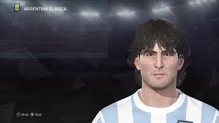 Mario KEMPES pes 2018 Classic Argentina