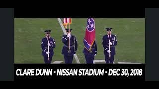 Clare Dunn National Anthem - Tennessee Titans