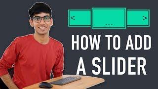 How to Create A Slider in WordPress