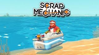 ЭКСПЕРИМЕНТЫ с ВОДОЙ в 0.5.0 | SCRAP MECHANIC