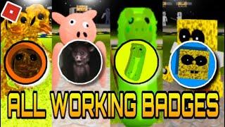 [READ PINNED] How to get ALL WORKING BADGES in CUSTOM PIGGY SHOWCASE - ROBLOX